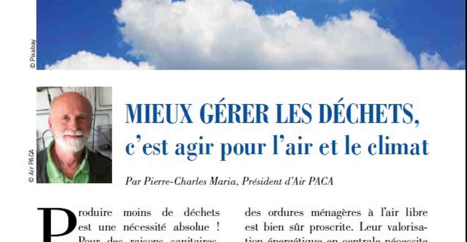 Climat et qualité de l'air en Paca : même combat !